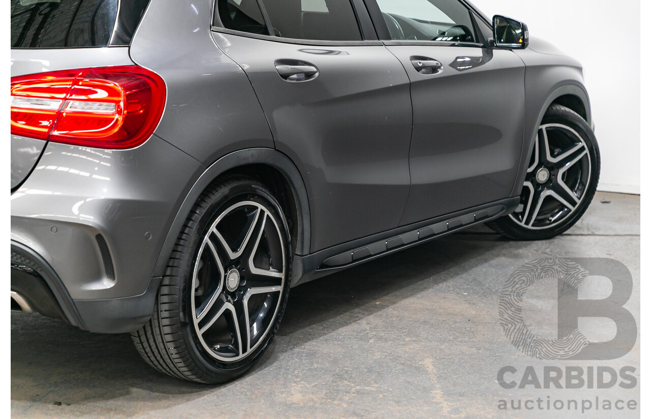 Mercedes-Benz GLA200 CDI AMG Pack X156 MY15 4D Wagon Mountain Grey Metallic Turbo Diesel 2.1L