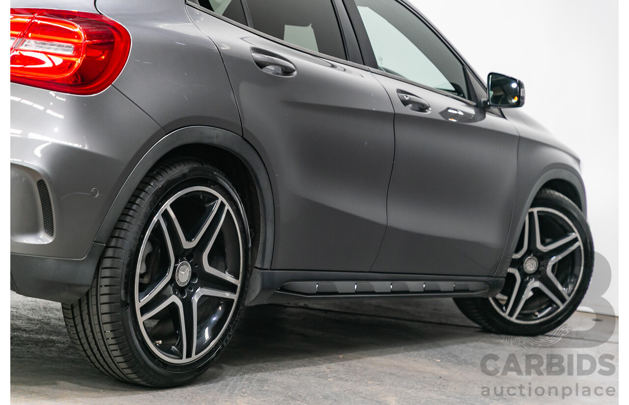 Mercedes-Benz GLA200 CDI AMG Pack X156 MY15 4D Wagon Mountain Grey Metallic Turbo Diesel 2.1L