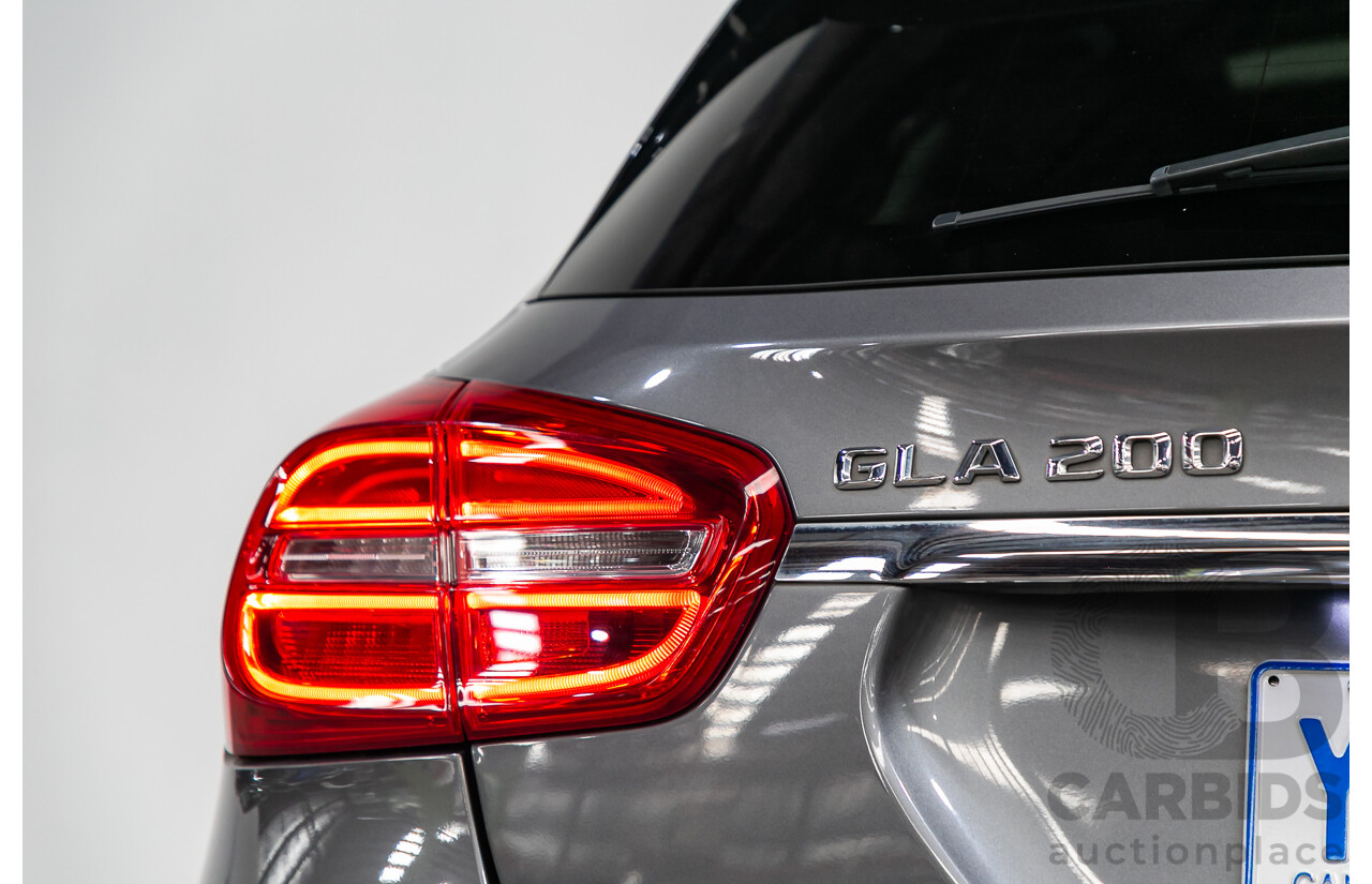 Mercedes-Benz GLA200 CDI AMG Pack X156 MY15 4D Wagon Mountain Grey Metallic Turbo Diesel 2.1L