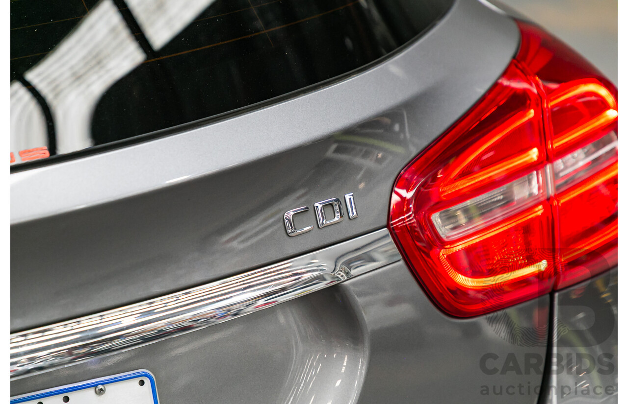 Mercedes-Benz GLA200 CDI AMG Pack X156 MY15 4D Wagon Mountain Grey Metallic Turbo Diesel 2.1L