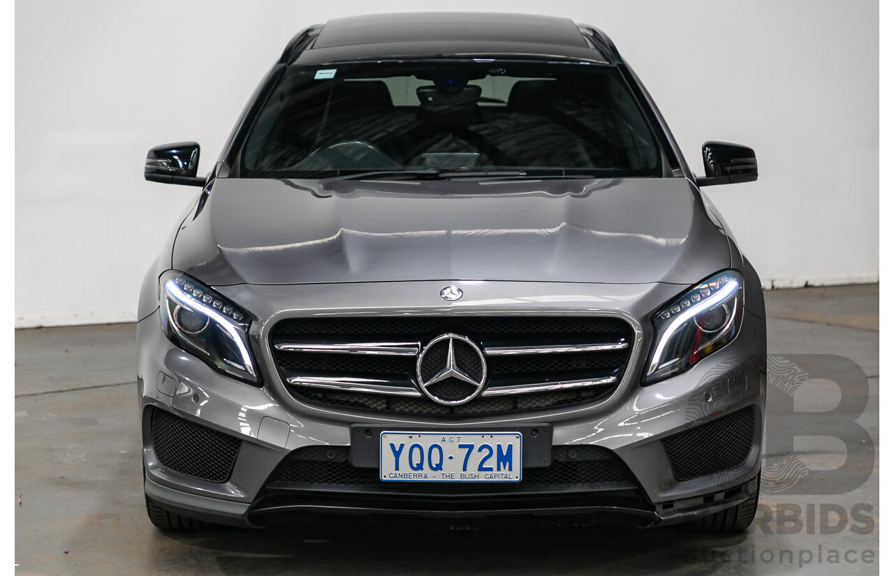 Mercedes-Benz GLA200 CDI AMG Pack X156 MY15 4D Wagon Mountain Grey Metallic Turbo Diesel 2.1L
