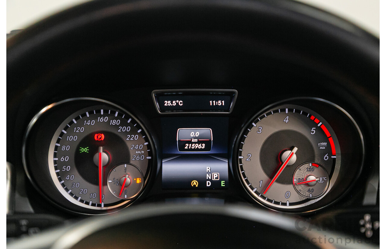 Mercedes-Benz GLA200 CDI AMG Pack X156 MY15 4D Wagon Mountain Grey Metallic Turbo Diesel 2.1L