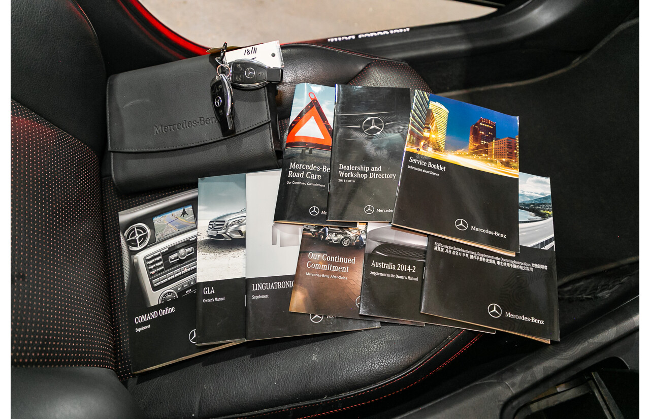 Mercedes-Benz GLA200 CDI AMG Pack X156 MY15 4D Wagon Mountain Grey Metallic Turbo Diesel 2.1L