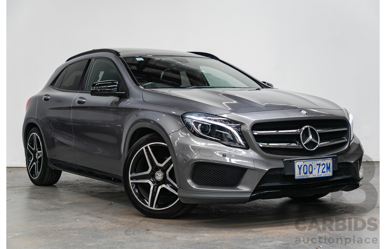 Mercedes-Benz GLA200 CDI AMG Pack X156 MY15 4D Wagon Mountain Grey Metallic Turbo Diesel 2.1L