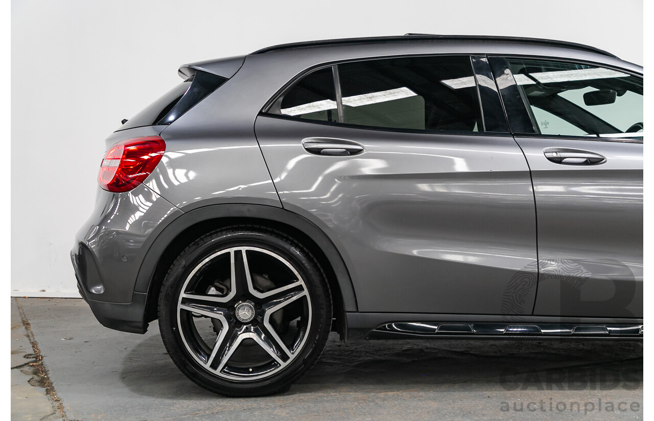 Mercedes-Benz GLA200 CDI AMG Pack X156 MY15 4D Wagon Mountain Grey Metallic Turbo Diesel 2.1L
