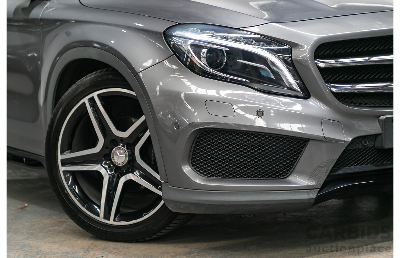 Mercedes-Benz GLA200 CDI AMG Pack X156 MY15 4D Wagon Mountain Grey Metallic Turbo Diesel 2.1L