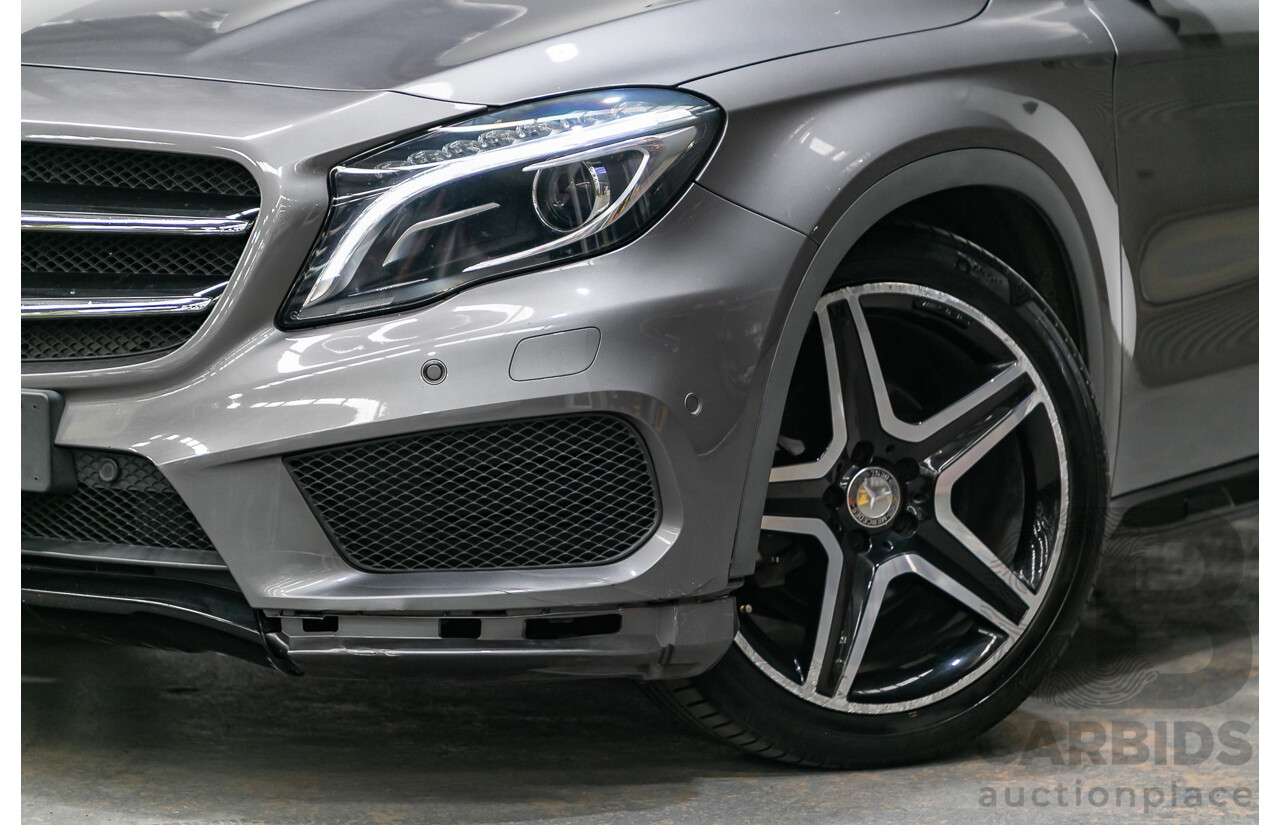 Mercedes-Benz GLA200 CDI AMG Pack X156 MY15 4D Wagon Mountain Grey Metallic Turbo Diesel 2.1L