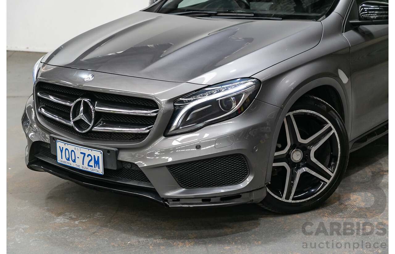 Mercedes-Benz GLA200 CDI AMG Pack X156 MY15 4D Wagon Mountain Grey Metallic Turbo Diesel 2.1L