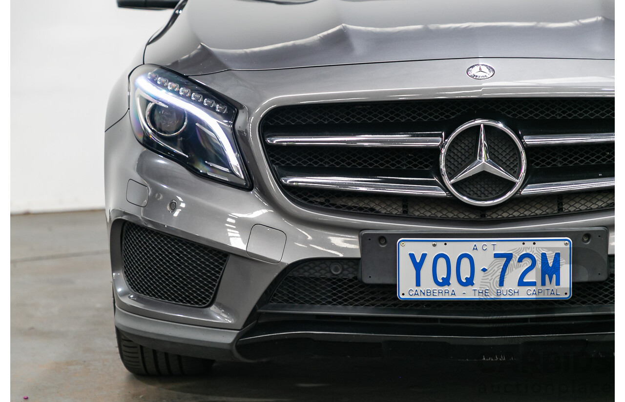 Mercedes-Benz GLA200 CDI AMG Pack X156 MY15 4D Wagon Mountain Grey Metallic Turbo Diesel 2.1L