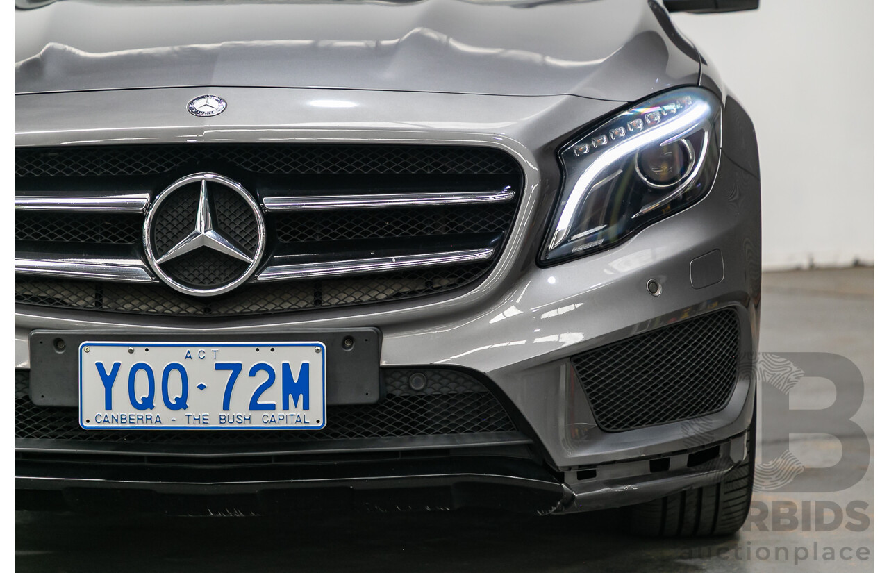 Mercedes-Benz GLA200 CDI AMG Pack X156 MY15 4D Wagon Mountain Grey Metallic Turbo Diesel 2.1L