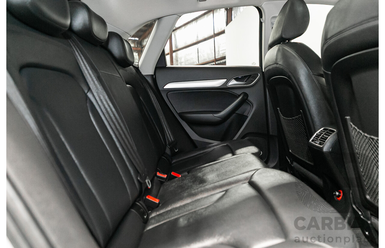 5/2015 Audi Q3 2.0 TFSI SPORT QUATTRO (132kW) AWD 8U MY16 4D Wagon Florett Silver Metallic Turbo 2.0L