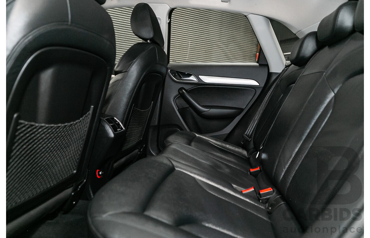 5/2015 Audi Q3 2.0 TFSI SPORT QUATTRO (132kW) AWD 8U MY16 4D Wagon Florett Silver Metallic Turbo 2.0L