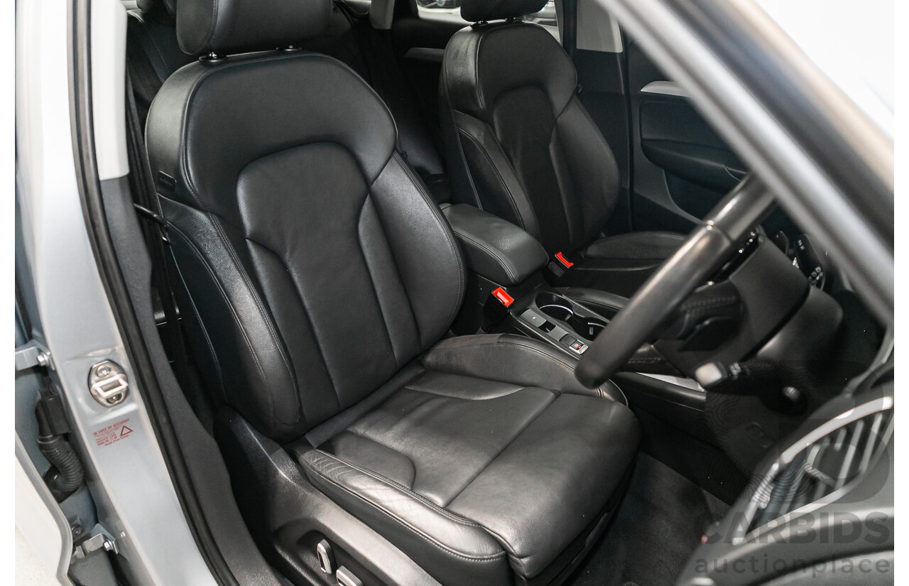 5/2015 Audi Q3 2.0 TFSI SPORT QUATTRO (132kW) AWD 8U MY16 4D Wagon Florett Silver Metallic Turbo 2.0L