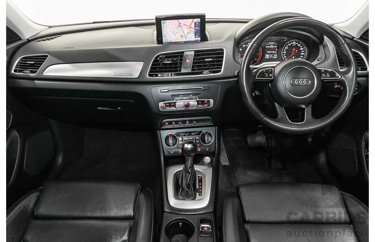 5/2015 Audi Q3 2.0 TFSI SPORT QUATTRO (132kW) AWD 8U MY16 4D Wagon Florett Silver Metallic Turbo 2.0L