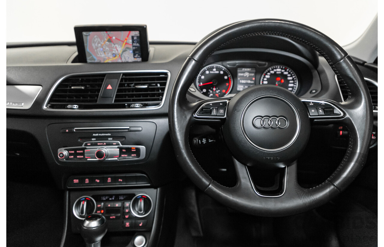 5/2015 Audi Q3 2.0 TFSI SPORT QUATTRO (132kW) AWD 8U MY16 4D Wagon Florett Silver Metallic Turbo 2.0L