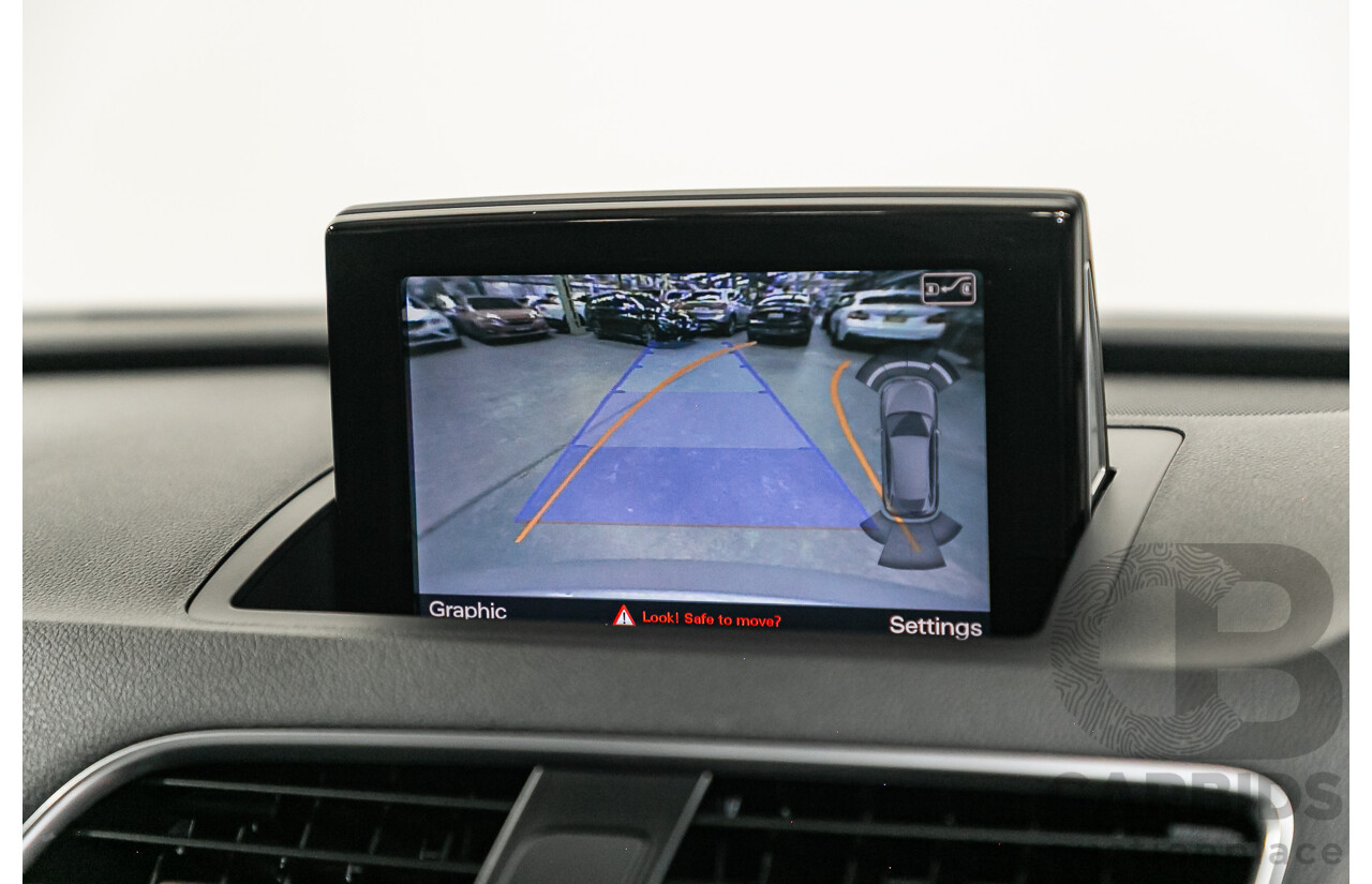 5/2015 Audi Q3 2.0 TFSI SPORT QUATTRO (132kW) AWD 8U MY16 4D Wagon Florett Silver Metallic Turbo 2.0L