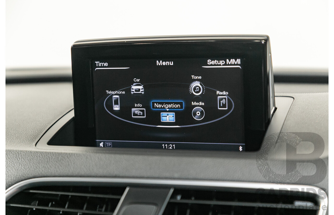 5/2015 Audi Q3 2.0 TFSI SPORT QUATTRO (132kW) AWD 8U MY16 4D Wagon Florett Silver Metallic Turbo 2.0L