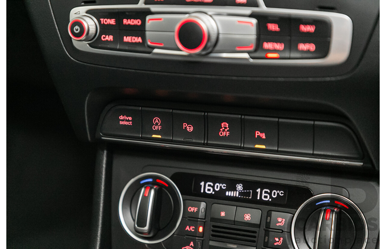 5/2015 Audi Q3 2.0 TFSI SPORT QUATTRO (132kW) AWD 8U MY16 4D Wagon Florett Silver Metallic Turbo 2.0L