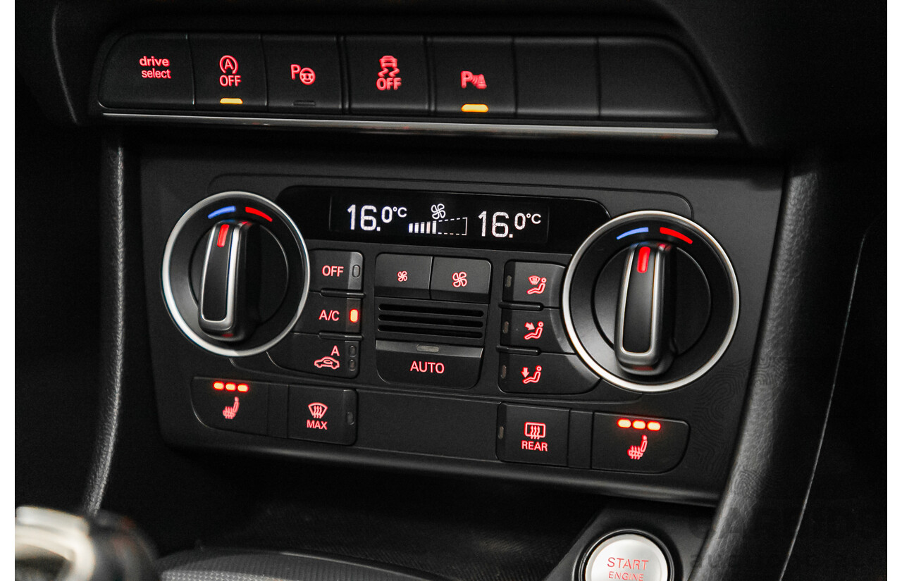 5/2015 Audi Q3 2.0 TFSI SPORT QUATTRO (132kW) AWD 8U MY16 4D Wagon Florett Silver Metallic Turbo 2.0L