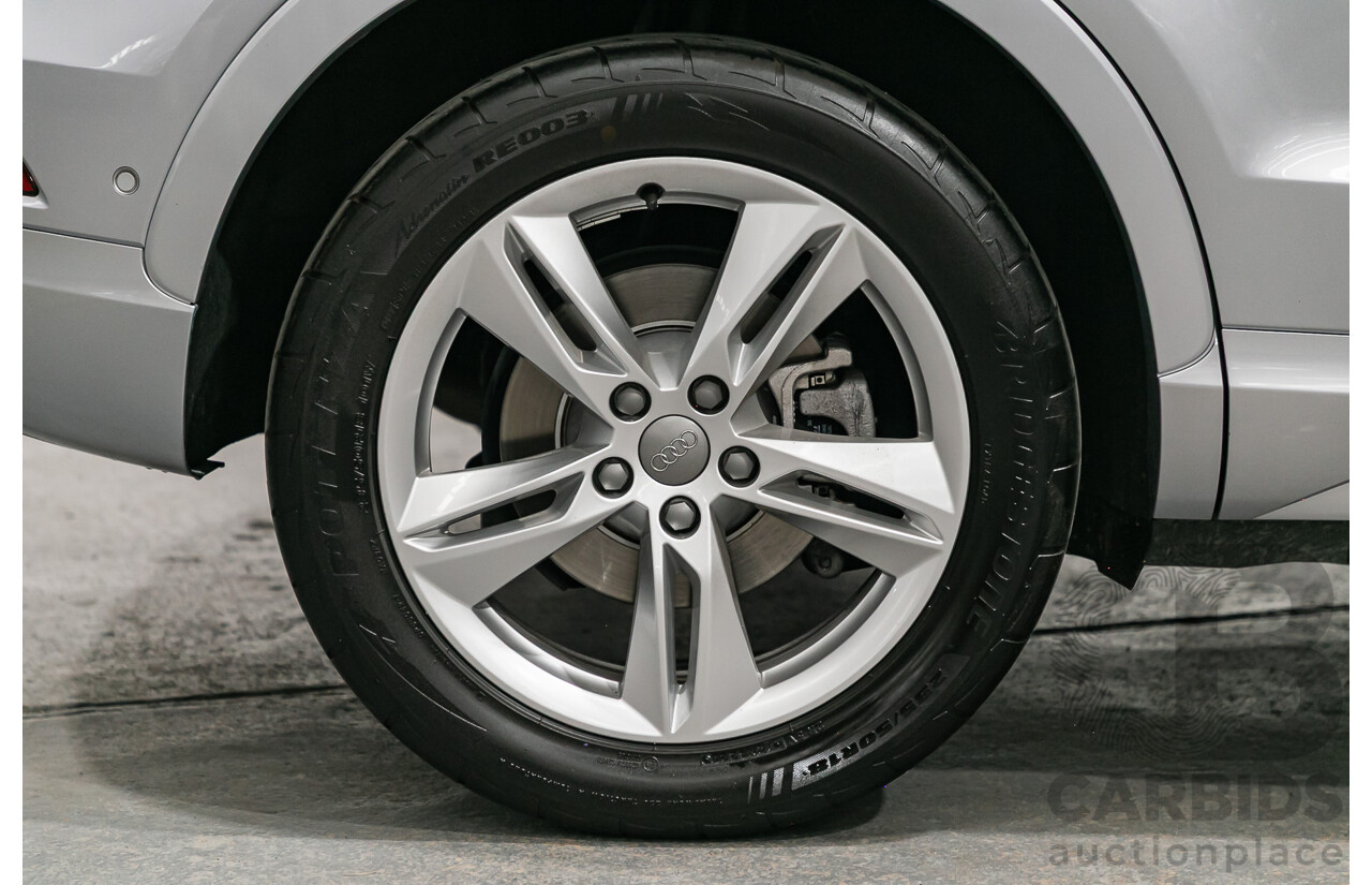 5/2015 Audi Q3 2.0 TFSI SPORT QUATTRO (132kW) AWD 8U MY16 4D Wagon Florett Silver Metallic Turbo 2.0L