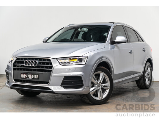 5/2015 Audi Q3 2.0 TFSI SPORT QUATTRO (132kW) AWD 8U MY16 4D Wagon Florett Silver Metallic Turbo 2.0L