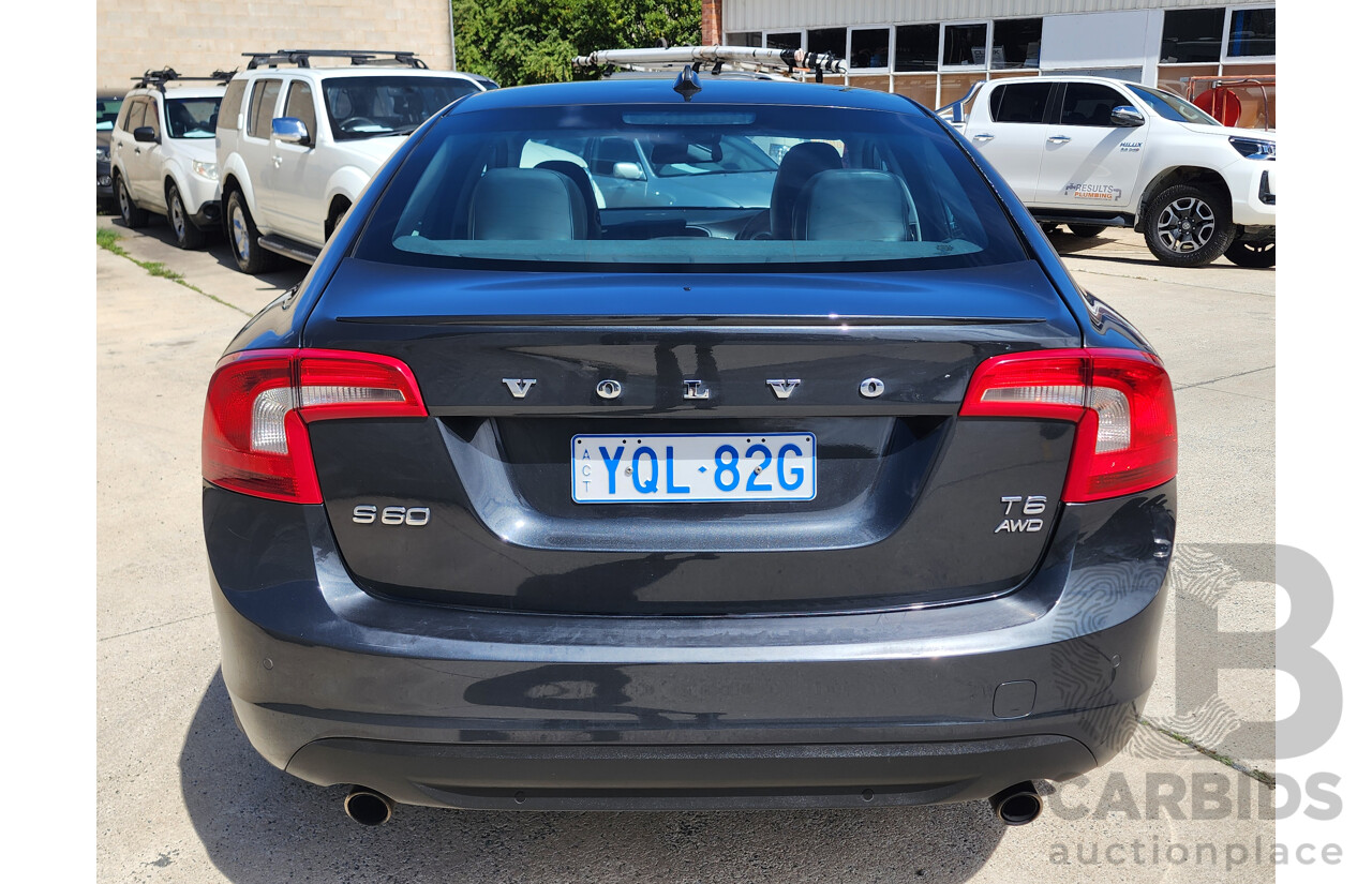 7/2011 Volvo S60 T6 F 4d Sedan Grey 3.0L