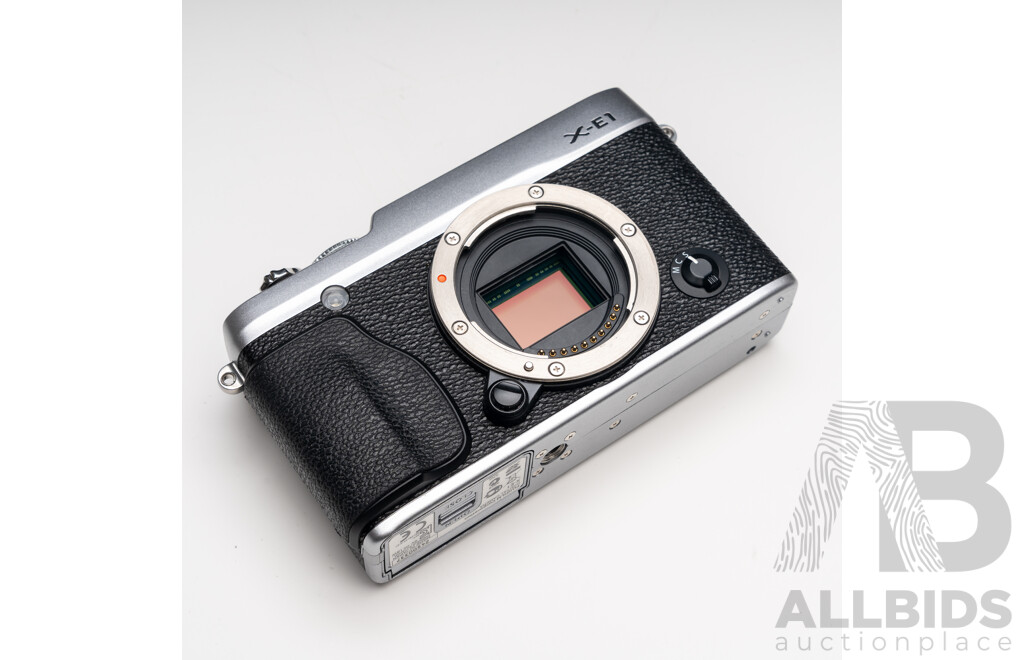 FujiFilm X-E1 Digital Camera with Fujinon Aspherical Super EBC XF 18–55mm F/2.8–4 Lens and Charger, with Canon PowerShot G11 Digital Camera with Leather Case and Charger