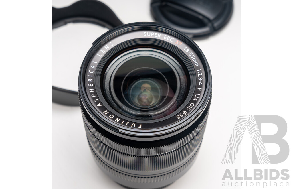 FujiFilm X-E1 Digital Camera with Fujinon Aspherical Super EBC XF 18–55mm F/2.8–4 Lens and Charger, with Canon PowerShot G11 Digital Camera with Leather Case and Charger