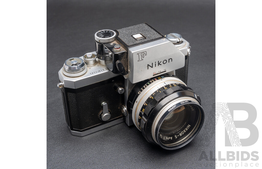 Nikon F Camera with 50mm F/1.4 Lens, Nikon 20mm F/3.5 Lens, Nikon 70–210mm F/4–5.6 Lens, Nikon 500mm F/8 Mirror Lens and Nikon CoolScan IV Digital Scanner