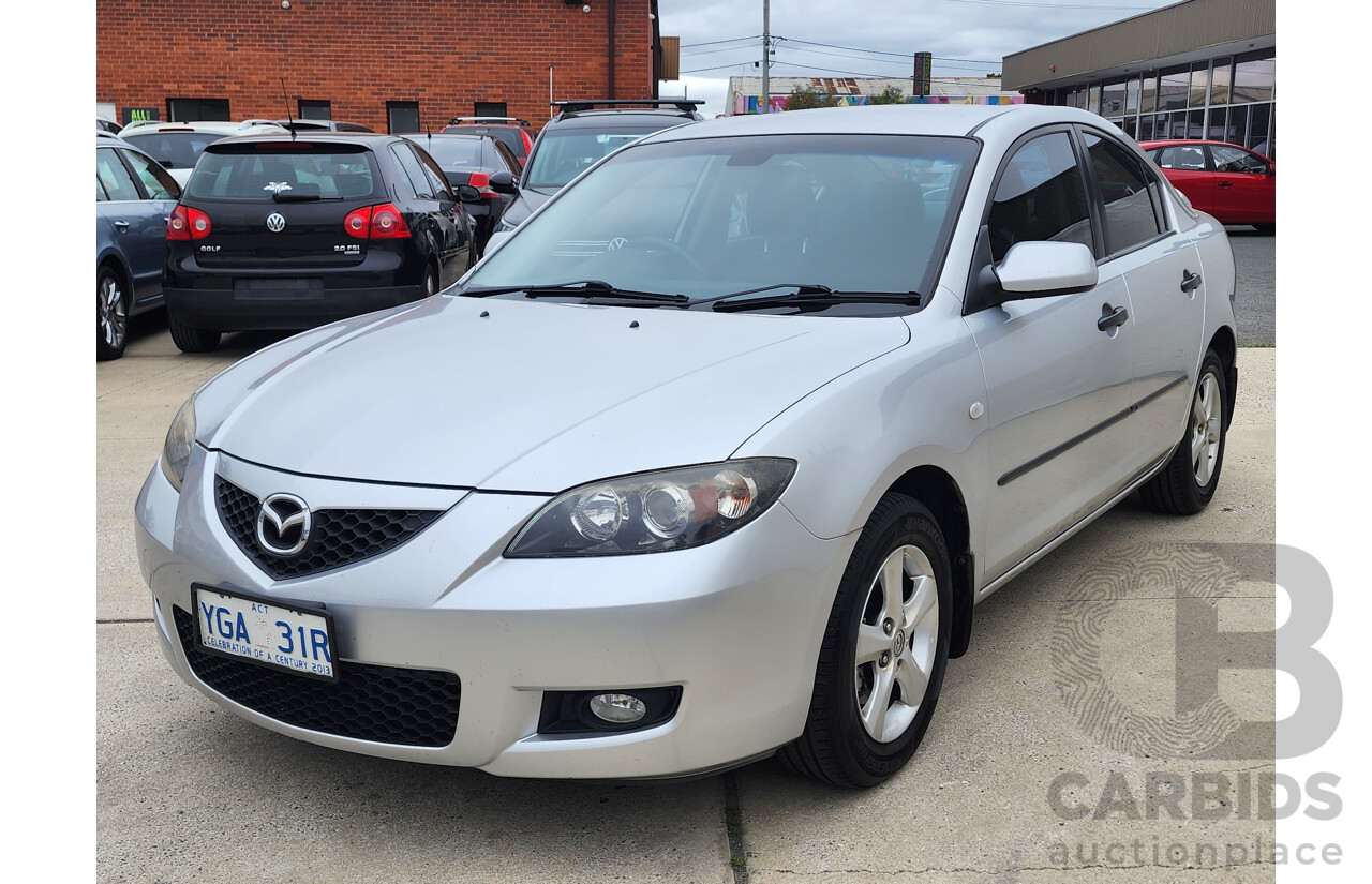2/2008 Mazda Mazda3 NEO Sport BK MY08 4d Sedan Silver 2.0L