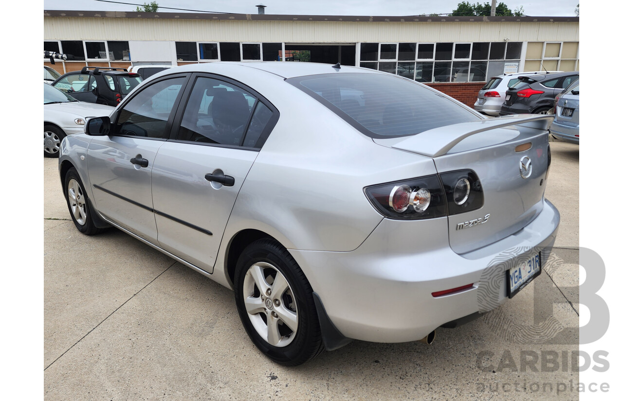 2/2008 Mazda Mazda3 NEO Sport BK MY08 4d Sedan Silver 2.0L