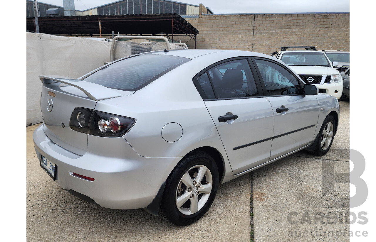 2/2008 Mazda Mazda3 NEO Sport BK MY08 4d Sedan Silver 2.0L