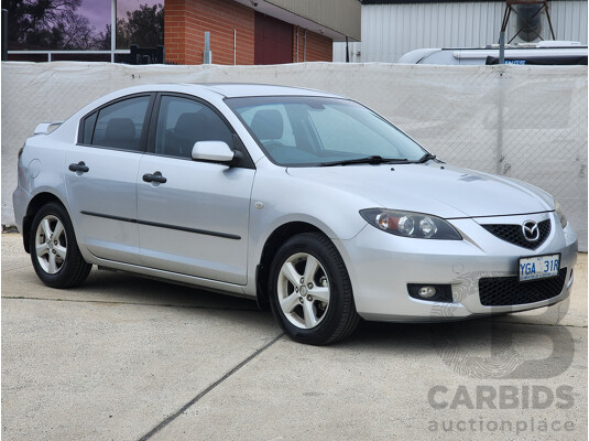 2/2008 Mazda Mazda3 NEO Sport BK MY08 4d Sedan Silver 2.0L