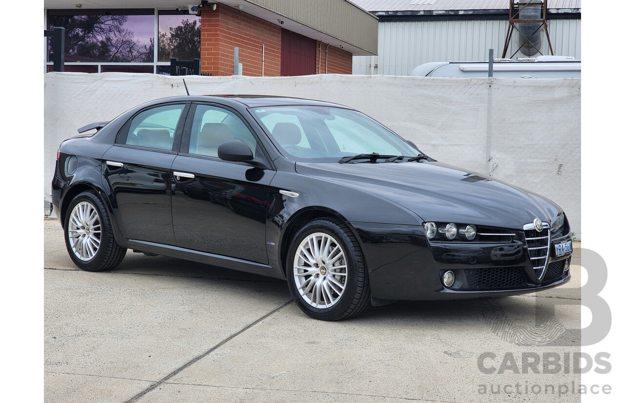 5/2010 Alfa Romeo 159 2.2 JTS MY09 4d Sedan Black 2.2L