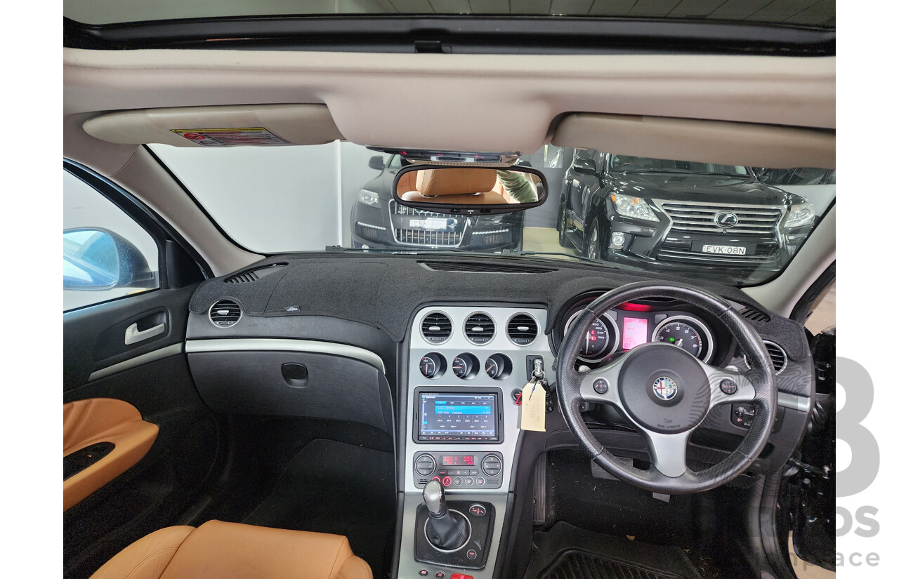 5/2010 Alfa Romeo 159 2.2 JTS MY09 4d Sedan Black 2.2L