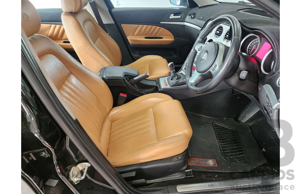 5/2010 Alfa Romeo 159 2.2 JTS MY09 4d Sedan Black 2.2L