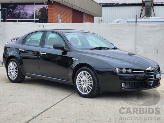 5/2010 Alfa Romeo 159 2.2 JTS MY09 4d Sedan Black 2.2L