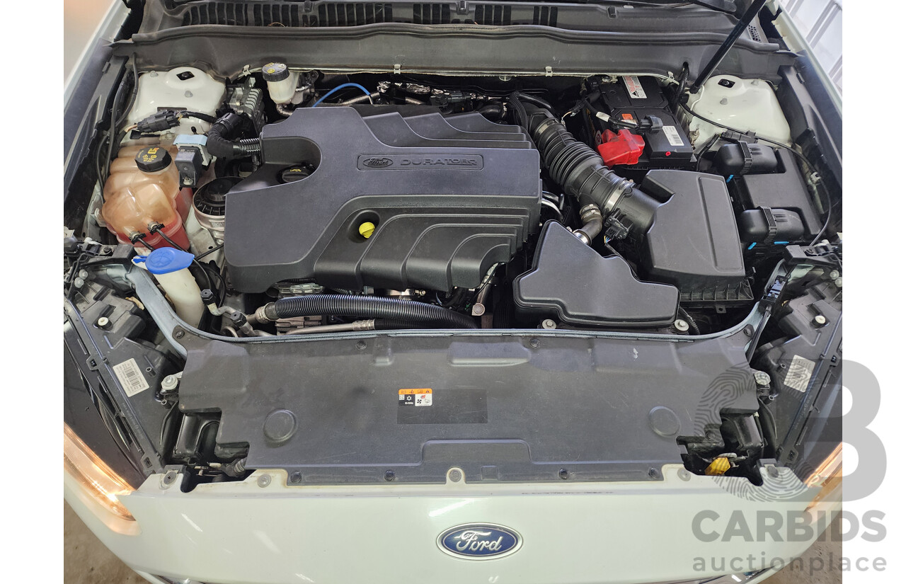 1/2017 Ford Mondeo Trend TDCi MD 4d Wagon White 2.0L