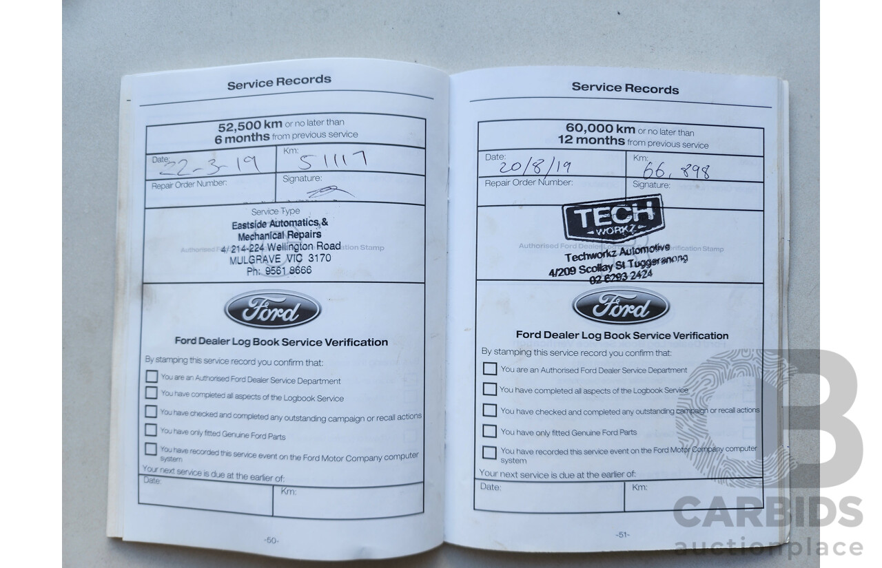 1/2017 Ford Mondeo Trend TDCi MD 4d Wagon White 2.0L