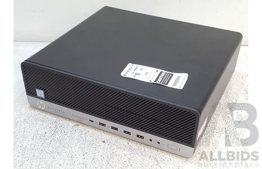 HP EliteDesk 800 G3 SFF Intel Core i7 (7700) 3.60GHz-4.20GHz 4-Core CPU Desktop Computer