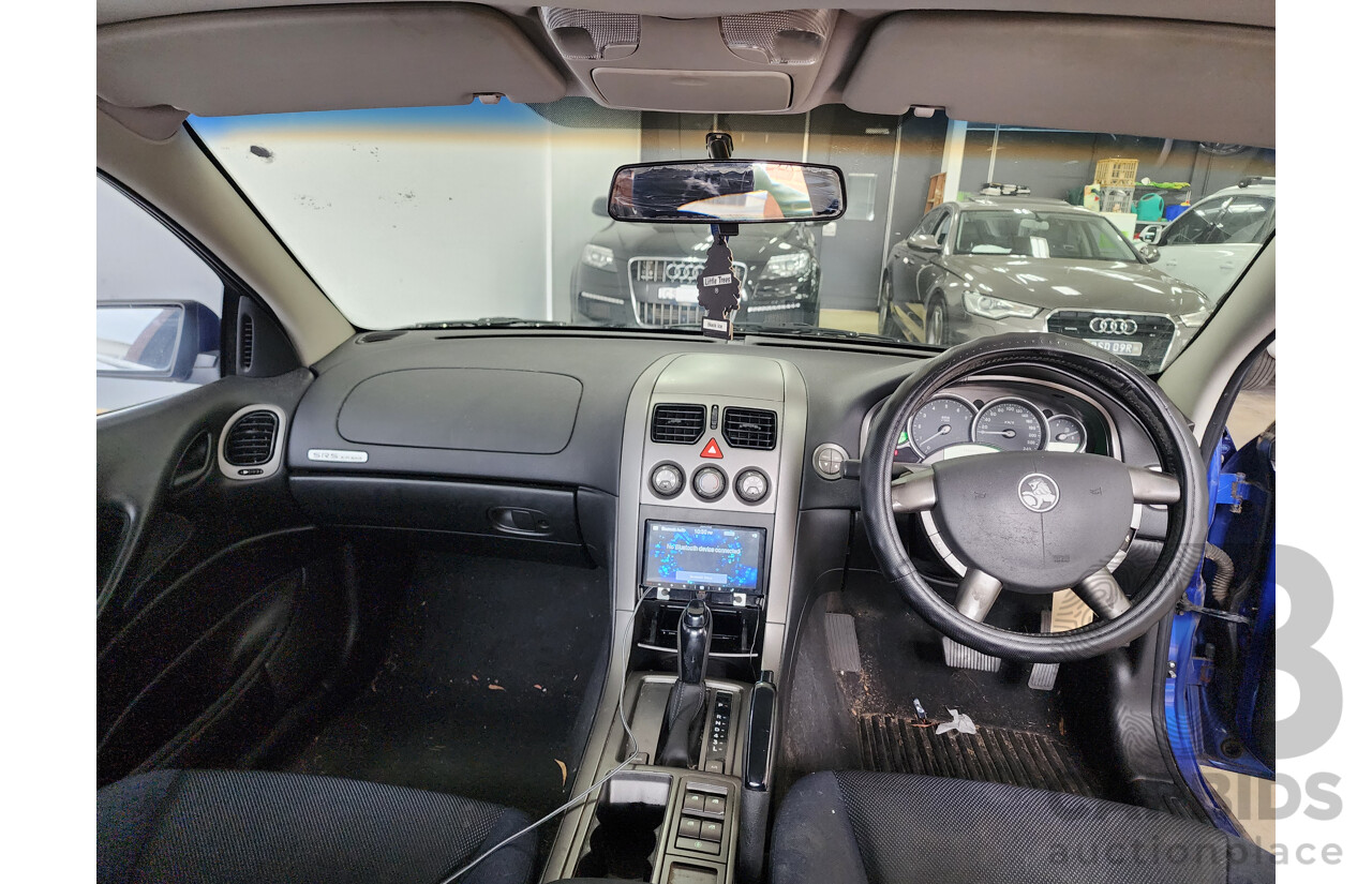 4/2006 Holden Commodore SV6 VZ MY06 4d Sedan Blue 3.6L