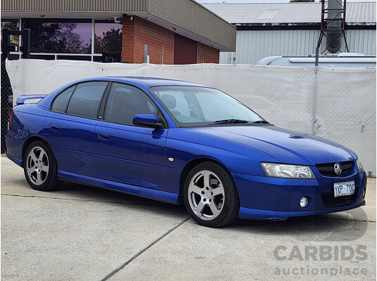 4/2006 Holden Commodore SV6 VZ MY06 4d Sedan Blue 3.6L