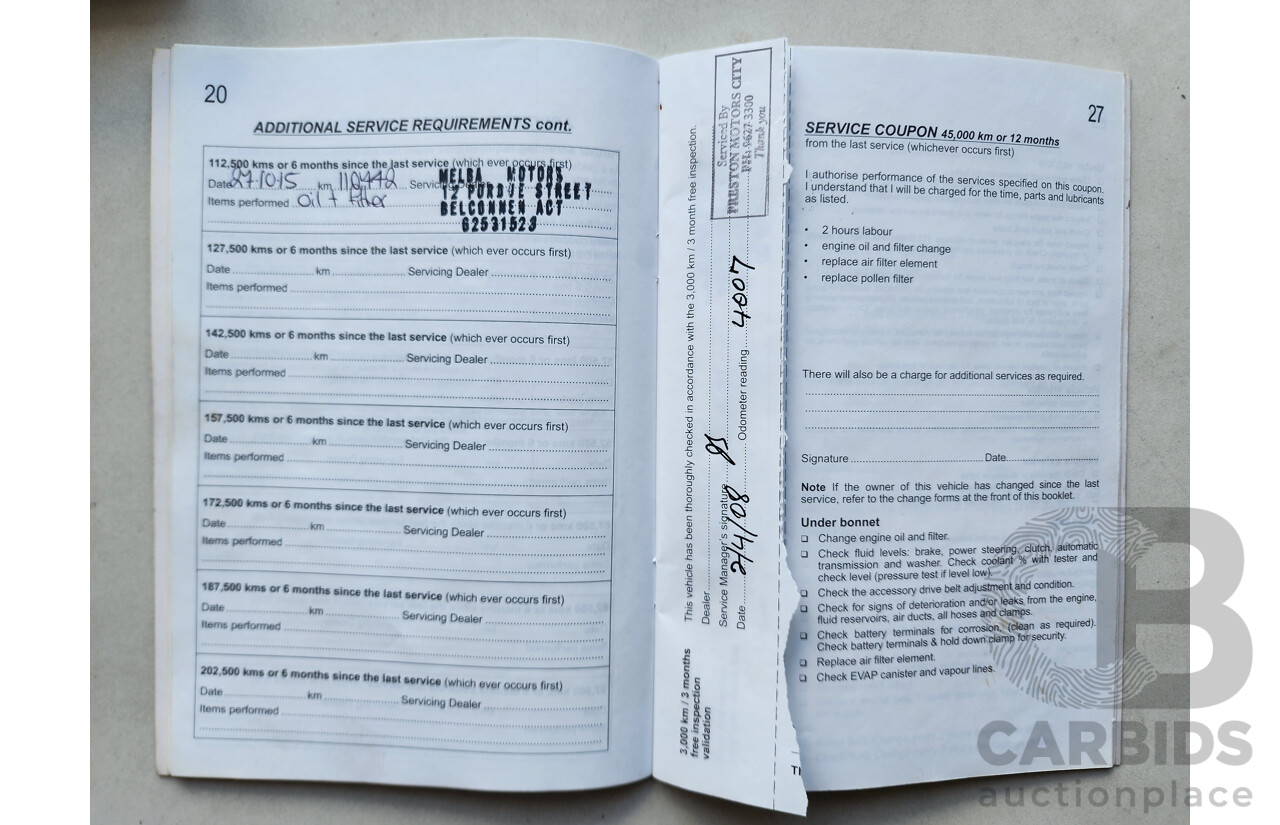 9/2007 Holden Barina  TK MY07 3d Hatchback Silver 1.6L