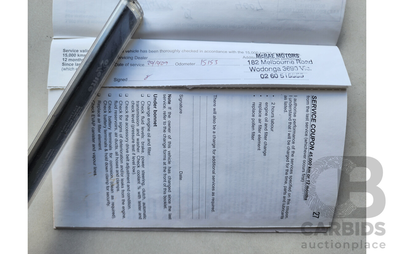 9/2007 Holden Barina  TK MY07 3d Hatchback Silver 1.6L