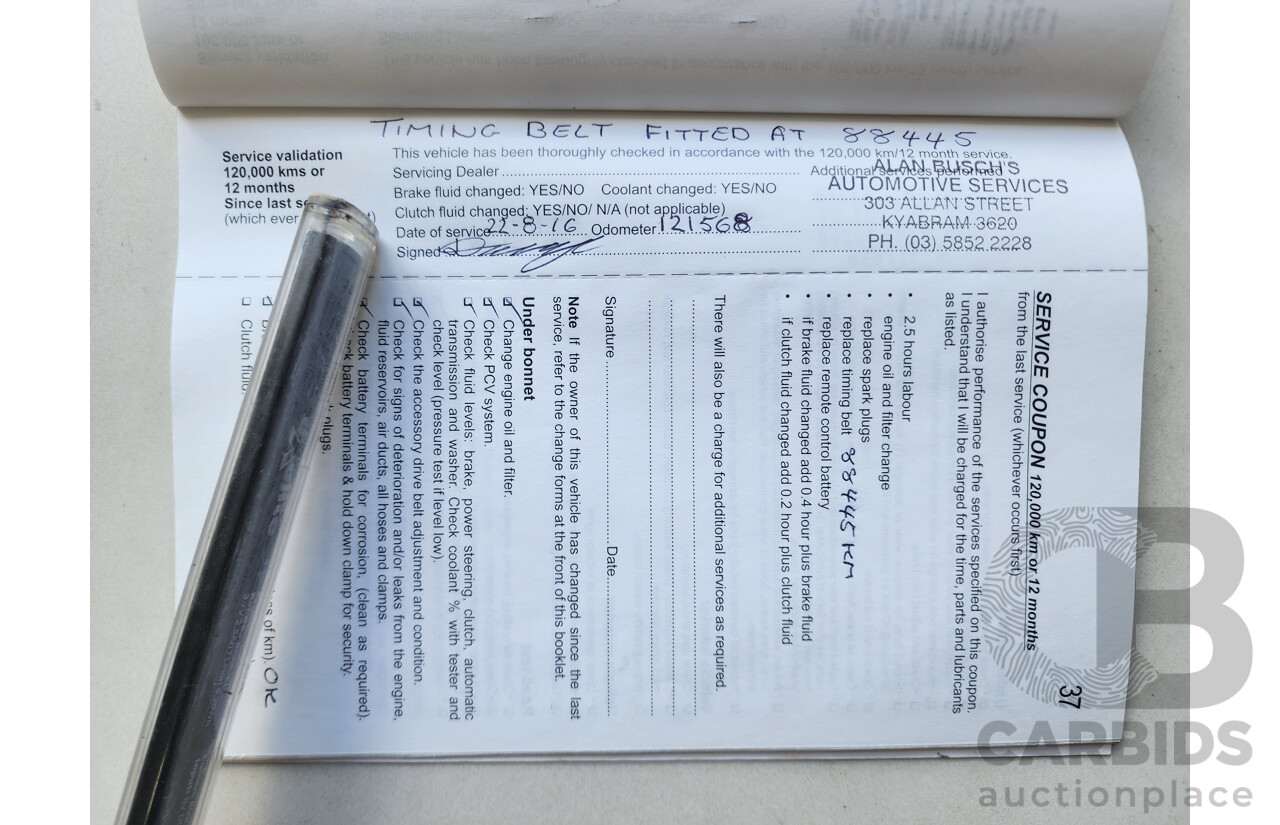 9/2007 Holden Barina  TK MY07 3d Hatchback Silver 1.6L