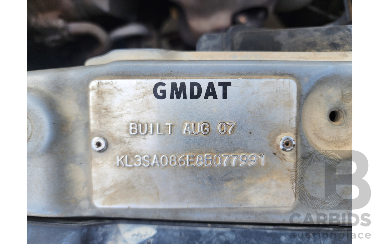 9/2007 Holden Barina  TK MY07 3d Hatchback Silver 1.6L