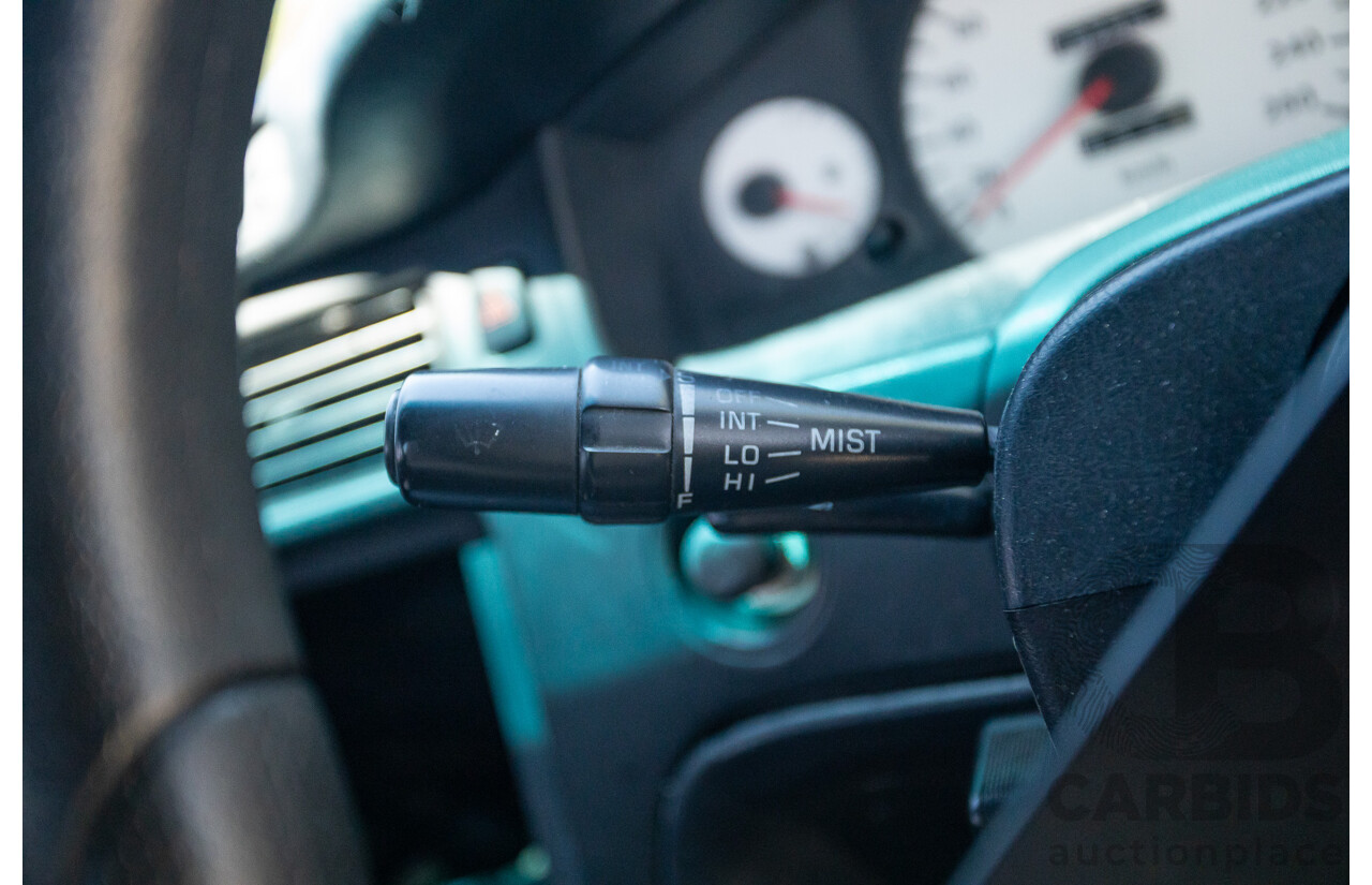 8/1990 Toyota MR2 RWD 2D Targa Coupe Blue 2.0L