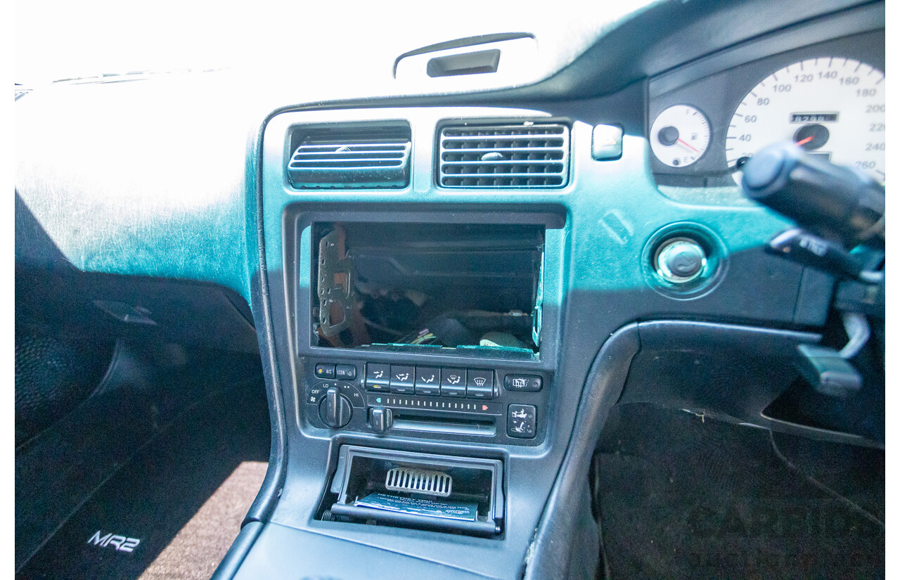 8/1990 Toyota MR2 RWD 2D Targa Coupe Blue 2.0L