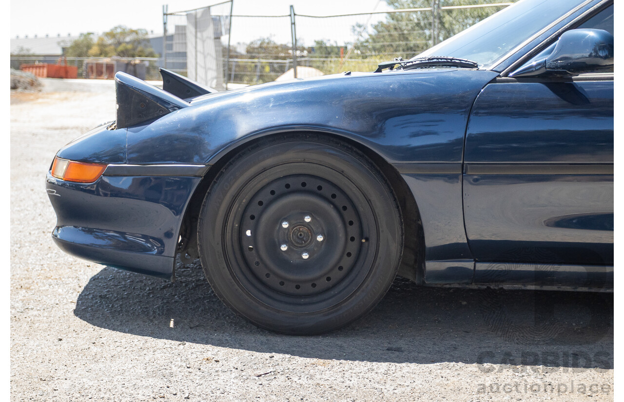 8/1990 Toyota MR2 RWD 2D Targa Coupe Blue 2.0L