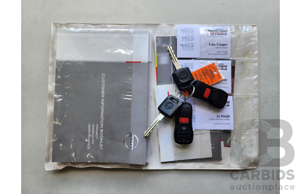 3/2008 Nissan Tiida ST C11 MY07 4d Sedan White 1.8L